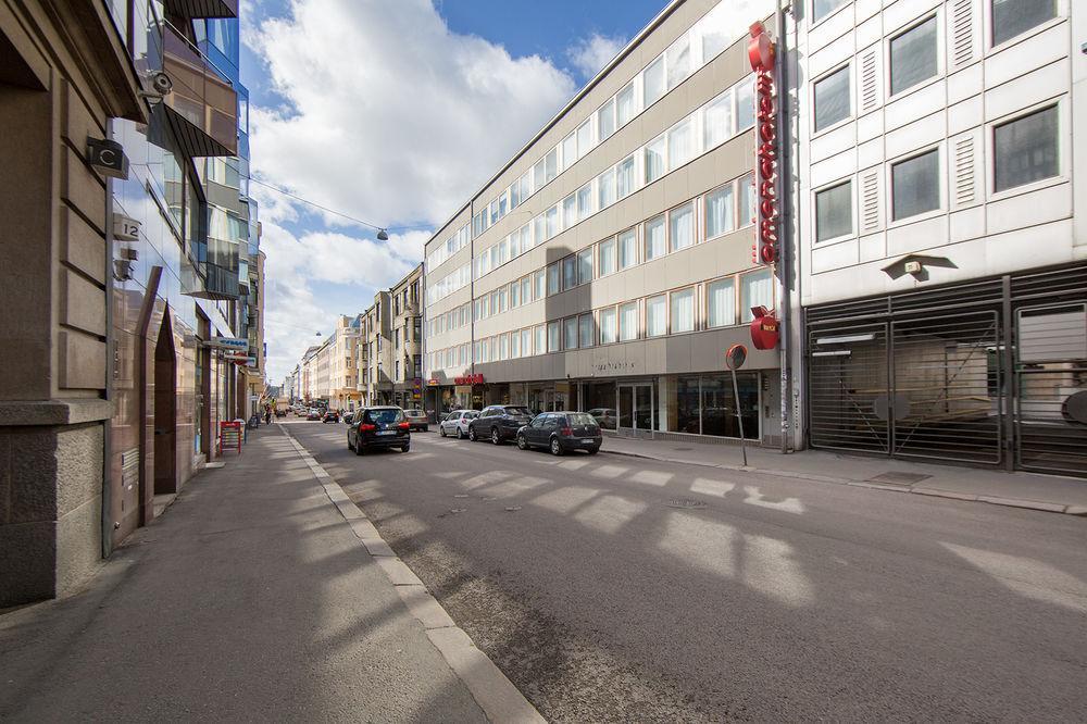 赫尔辛基隆洛丁街欧美纳酒店 外观 照片